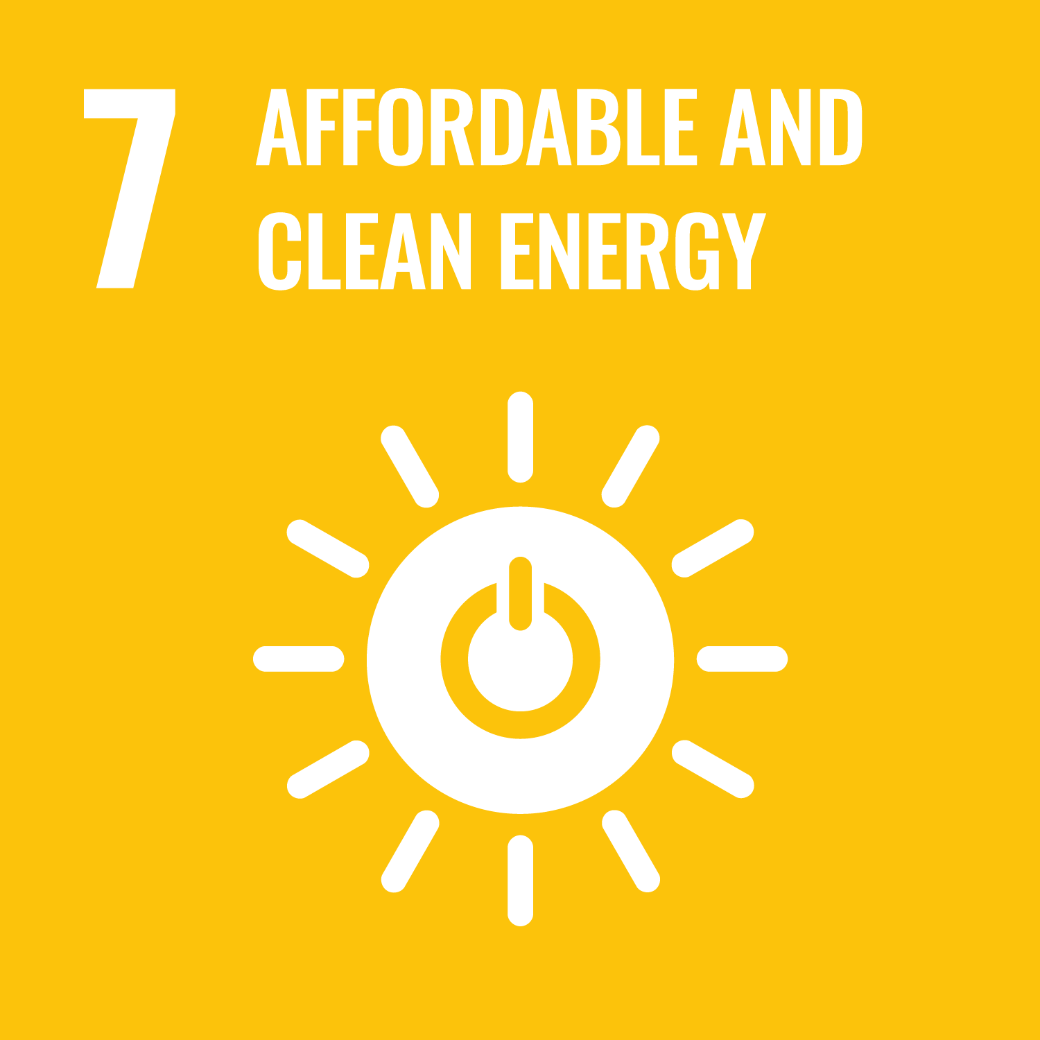 UN Sustainable Development Goal 7